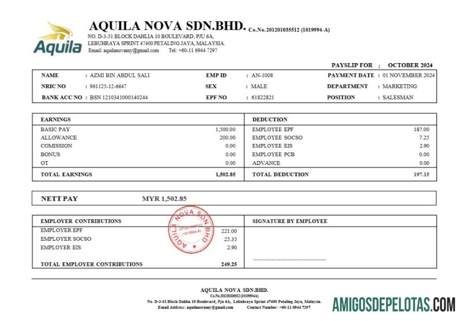 Imprimível Consultor Aquila Nova em Cingapura Modelo de recibo de pagamento em formatos Word e PDF.pdf, 1